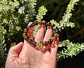 High Quality Natural Smoky Quartz Crystal Bracelet, good healing and protective stone bracelet, Fits up to 16.5cm wrist (26-075)