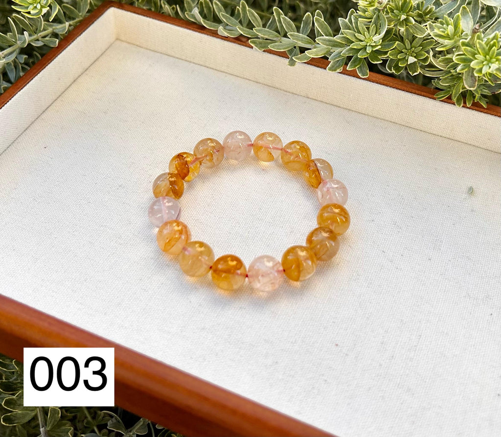 Chunky Hematite Quartz Bead Bracelet: Natural Crystal Jewelry, 13mm, Fits up to 16.8cm (25-072)