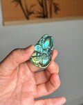 High quality labradorite Pendant, Fire Flashy Labradorite Hand Carved Gemstone Pendant  (26-124)