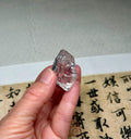 Healing Crystal, Large Double-Terminated Herkimer Diamond Enhydro Quartz with Moving Sand & Giant Bubble Inclusion(18.8g) (26-129)