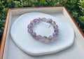 Purple Super seven nuggets beads with minerals, Fits up to 16.5cm (26-006)