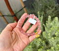 Strawberry Quartz Bracelet: Natural Red Stone, Fits up to 17cm (26-099)